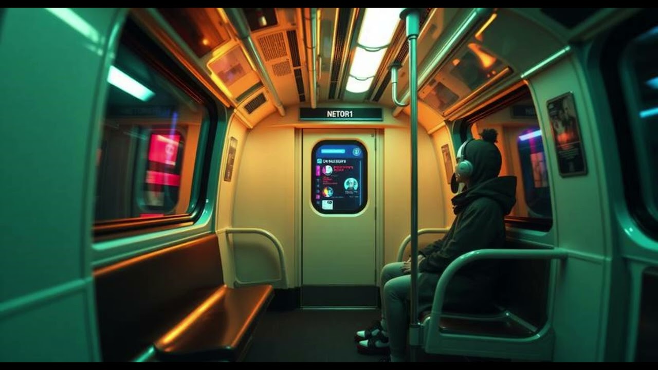 Taking the Underground Train... Relaxing Sounds. Drift into your own happiness.