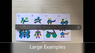 ZazzyKid Pattern Blocks Set for Kids screenshot 3