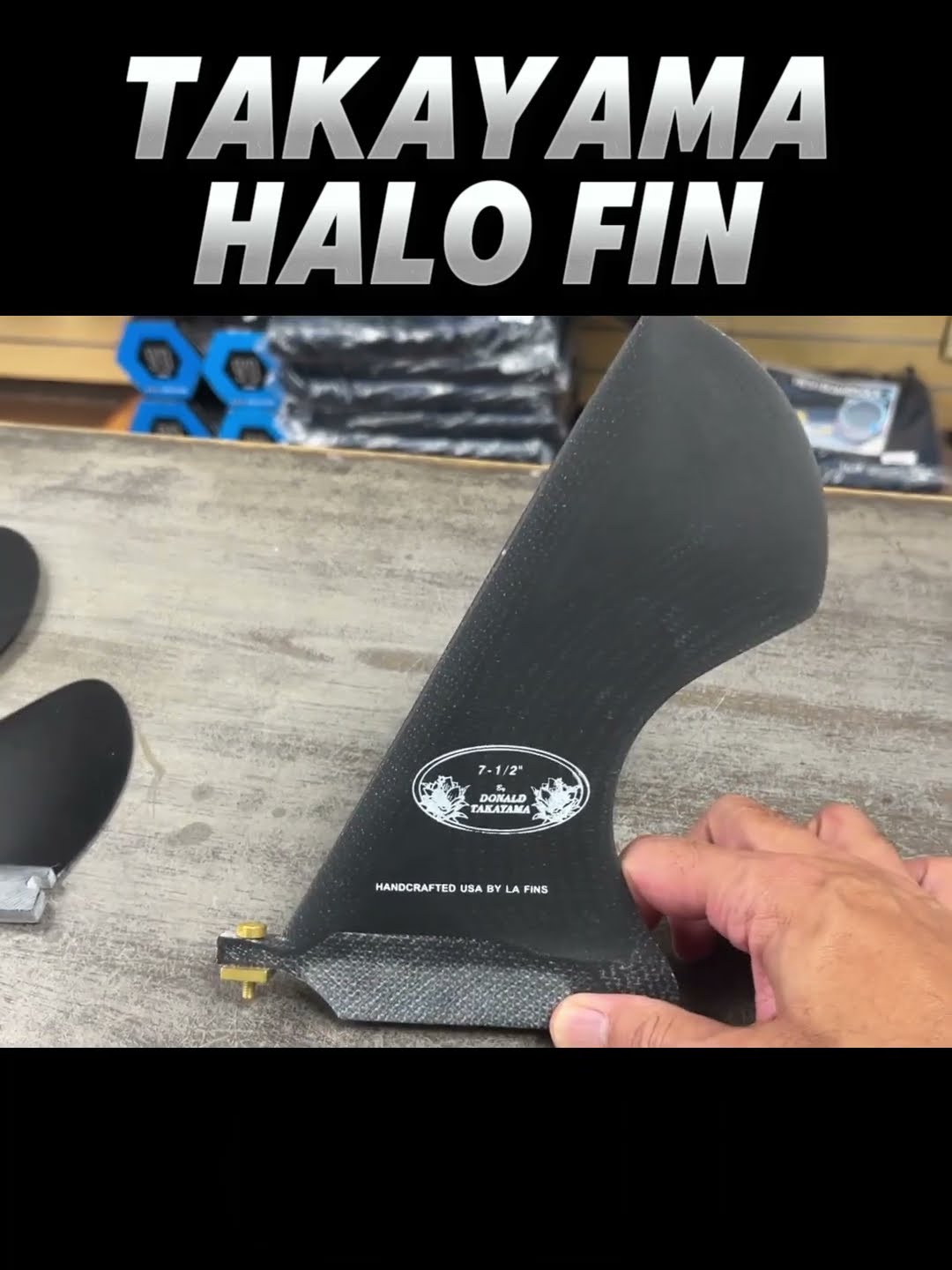 Takayama Halo fin | Make your longboard feel shorter. Without
