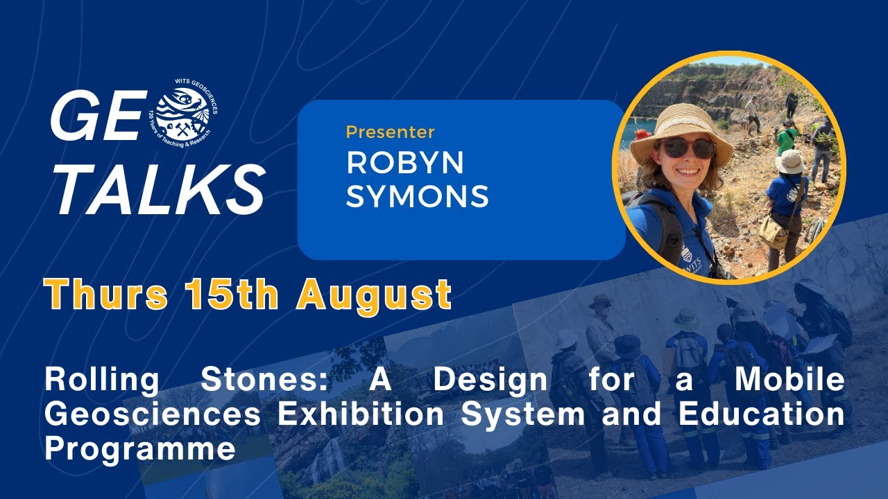 GEOTALK (15.08) ROBYN SYMONS | GEOSCIENCES MOBILE MUSEUM DESIGN