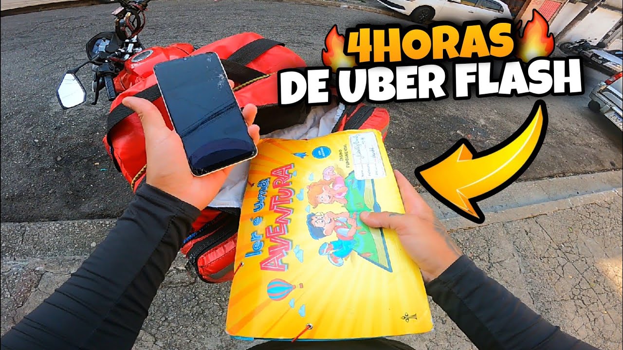 4 HORAS DE UBER FLASH EM SP