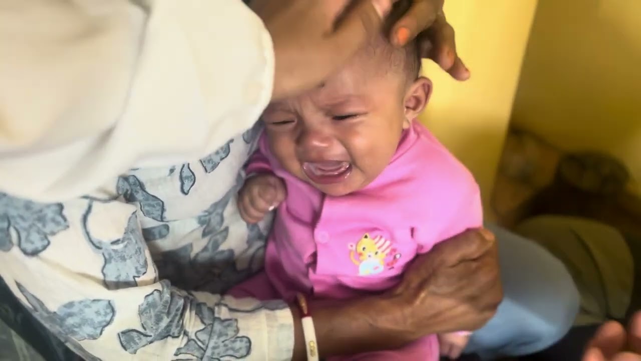 My daughter got her ear pierced 🧿❤️