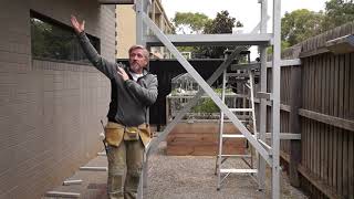 Low Cost DIY Scaffold - Assembly guide + Free Plans