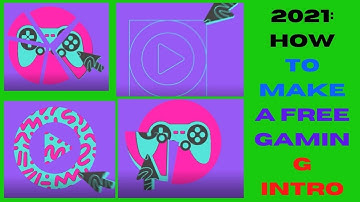 2021: HOW TO MAKE A FREE GAMING INTRO -- GREEN VIDEO