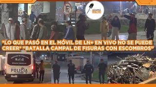 BATALLA CAMPAL DE FISURAS EN EL MÓVIL DE LN+ NO SE PUEDE CREER EN MAR DEL PLATA: "LA CRÍA DE LOS K"
