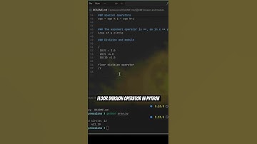Floor Division operator in python #coding #programming #education #coding #python #new #learning