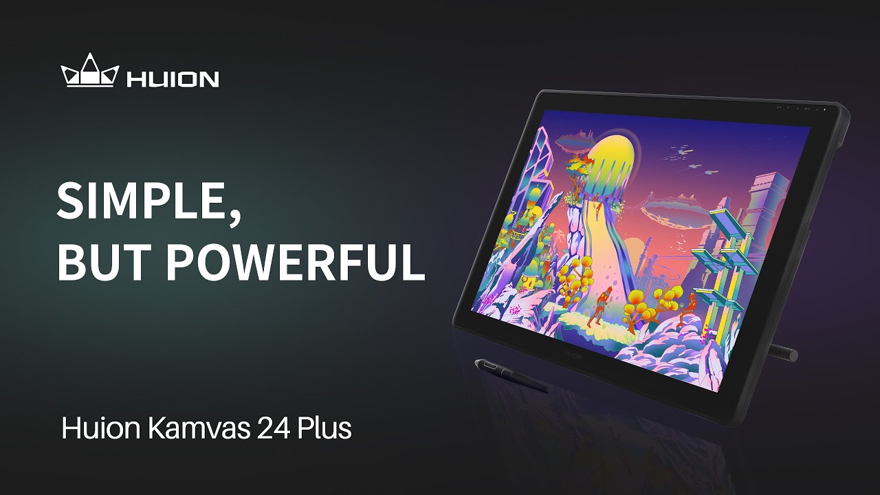 HUION Kamvas 24 感じとれる Plus 23.8インチ QHD 2.5K