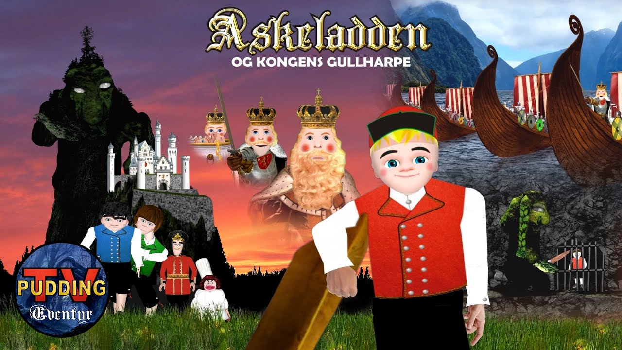 Askeladden og kongens gullharpe (2018) - Animasjonsfilm | Norske Folkeeventyr