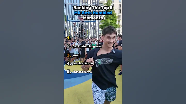 Ranking The Top 5 MK Gets Humbled Moments #mk #basketball