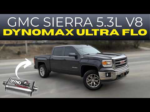 2015 Gmc Sierra 5.3l V8 W/ Dynomax Ultra Flo!