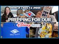 Prepping for our disney cruise  prepping for our walt disney world vacation  disney cruise line