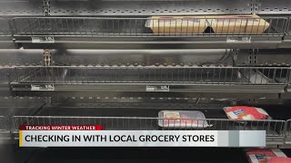 Greenville grocery stores staying stocked for influx of customers amid winter storm