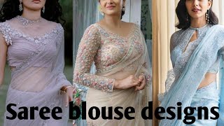 Saree blouse neck designs|Latest blouse designs0|neck design 2023|#trending #viral #blouse #new