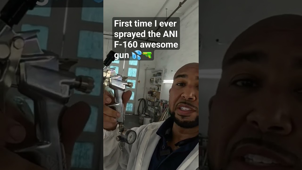 1st time spraying the ANI F-160 it's earned a permanent spot in my collection 👍🏼