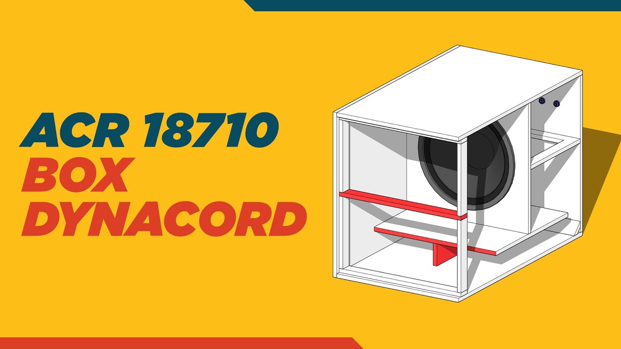 ACR 18710 DELUXE Box Dynacord 18 inch