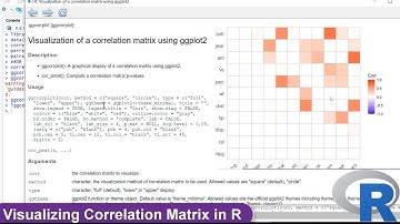 Visualizing correlation matrix in R within a minute |Subscribe for more|