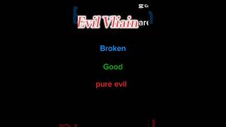 Evil Villain Broken Good Pure Evil
