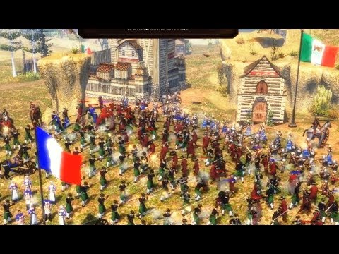 5 de Mayo Batalla de Puebla Age of Empires III