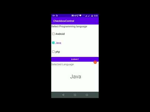 Check box  using android studio Android Development Course:20 ||android app development ||ieee proj