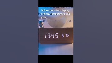 digital wooden alarm clock 2023