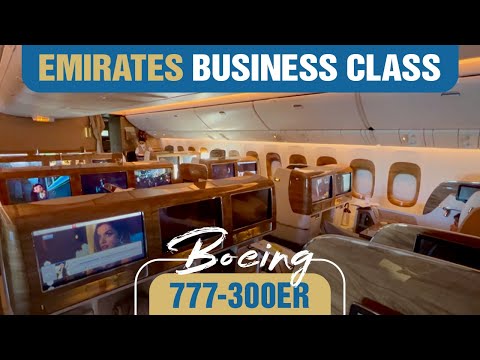 NEW Emirates Business Class on Boeing 777-300ER - Bitesize (4K)