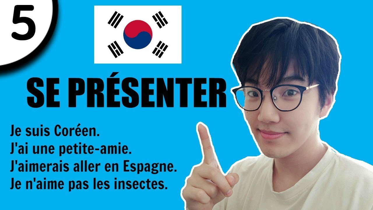 Cours de coréen #5 : Se présenter
