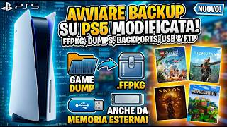 COME INSTALLARE I BACKUP DI GIOCHI SU PS5! (Dumps, FFPKG e Backports)