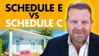 Airbnb & VRBO Income Taxes: Schedule E or Schedule C for Reporting? (Tax Tuesday Question)