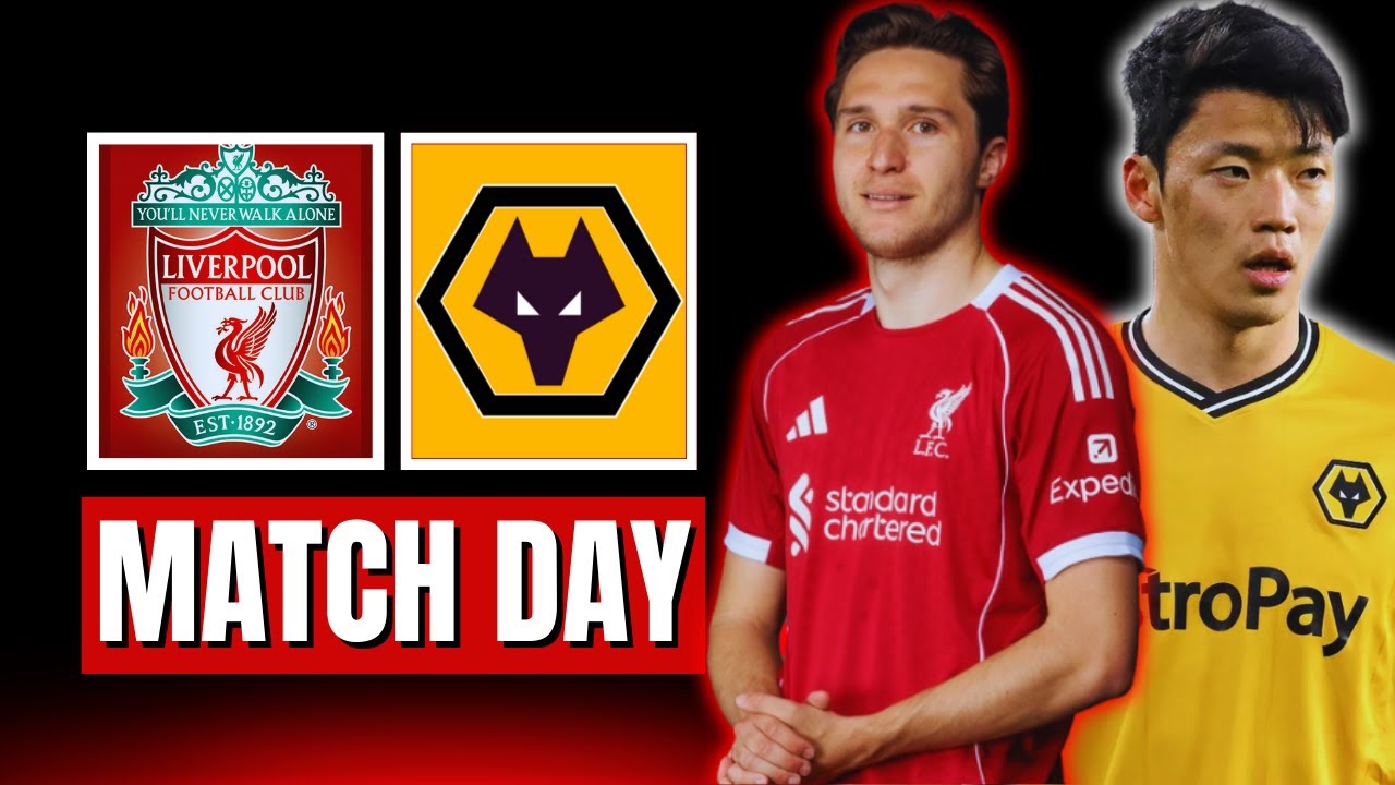 Liverpool vs Wolves Build-Up: Team News Chiesa Starts!!
