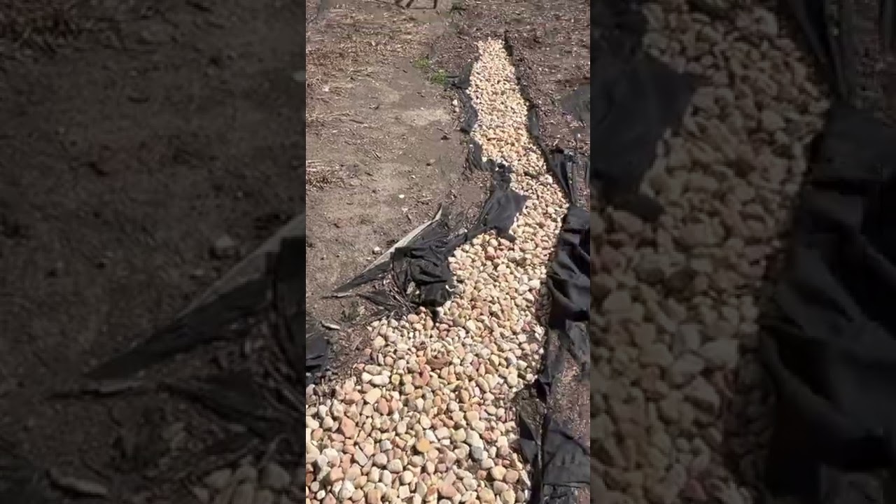 How To NOT Install a French Drain | Landscaping Mistakes!