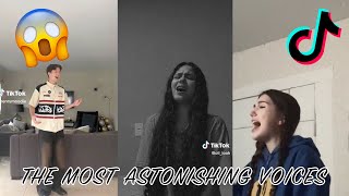 The Most Beautiful, Amazing & Astonishing Voices ~ Singing Tiktok Compilation