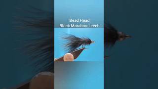 Fly Tying - Bead Head Black Marabou Leech