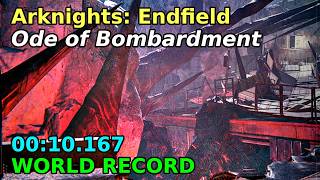 Arknights: Endfield - Ode of Bombardment (Deathless) - World Record Speedrun - 10.167s