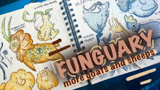 *sketchbook || more funguary fungi*