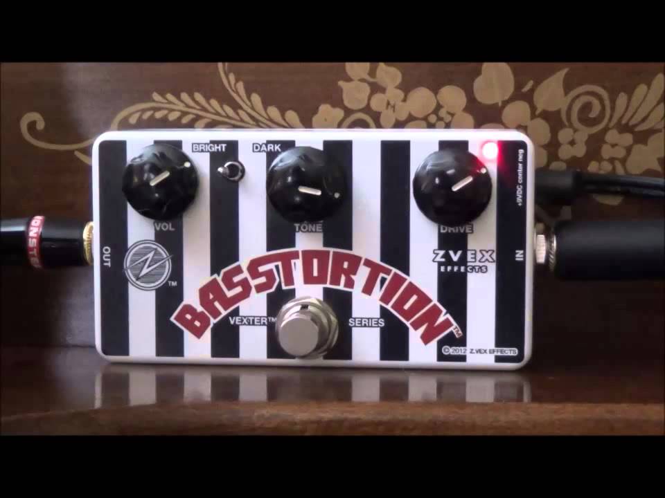 Zvex Basstortion Bass Demo - YouTube
