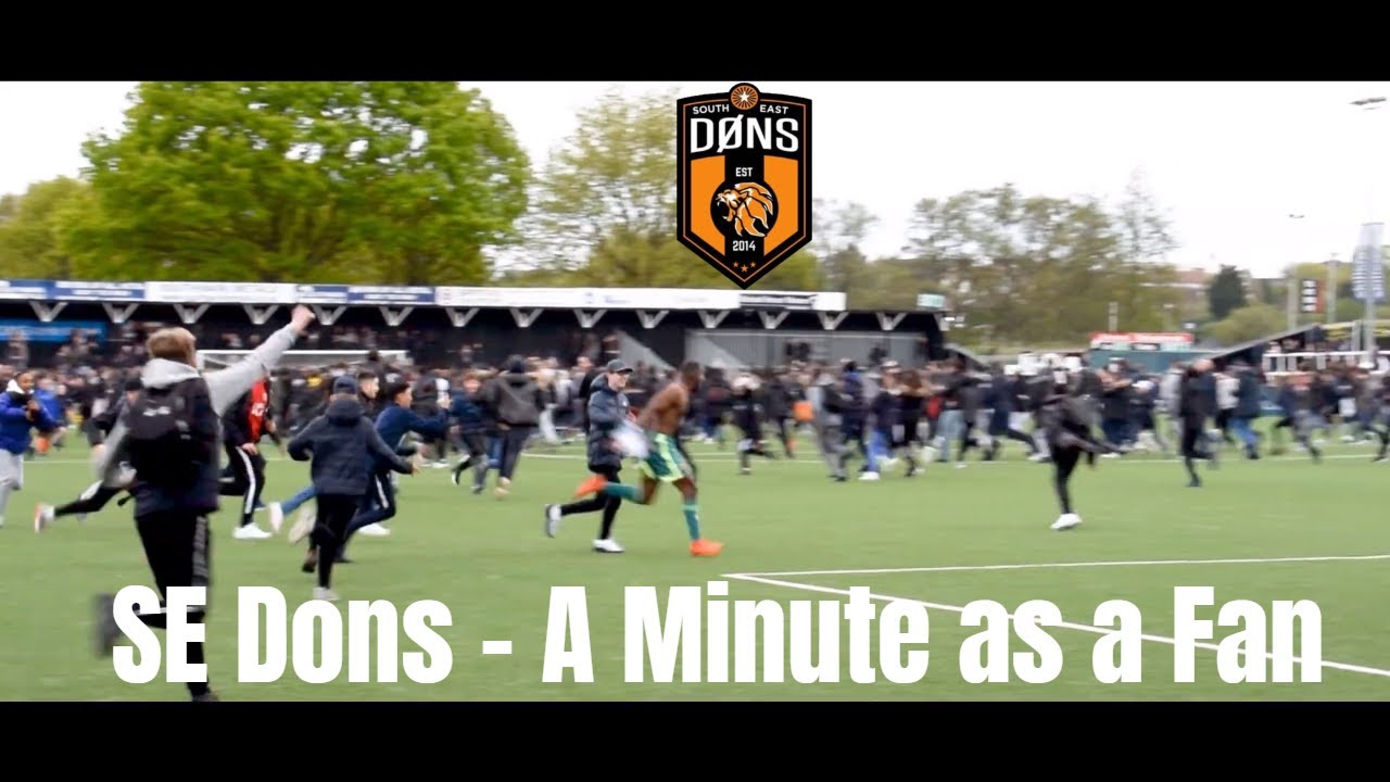 SE Dons - A Minute as a Fan (SE Dons vs Kenningwell FC Paul Picard Cup Final)