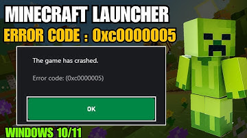 Fix Minecraft Launcher Error Code 0xC0000005 in Windows | Step-by-Step Solution