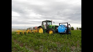 Sorközművelés John Deere 6630Bednar Row Master Rn9600 12Row