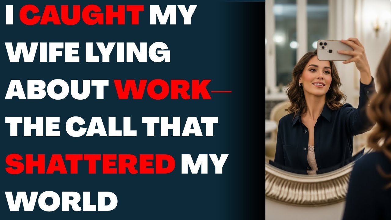 I Caught My Wife Lying About Work—The Call That Shattered My World