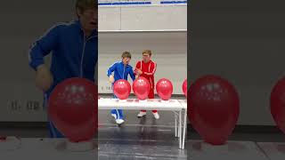 Brothers popping balloons #funny#shortvideo #balloon