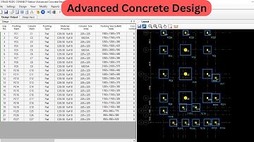 7 Storey Building Design With Staad Pro & RCDC - Part 9