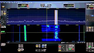 AO-73 (FunCUBE-1) Amateur Radio Satellite qso with SDR