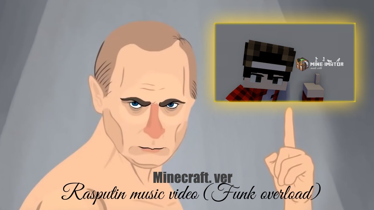 Minecraft Destiny Rasputin Rasputin ♪ A Minecraft Music Video (Funk Overload) - YouTube