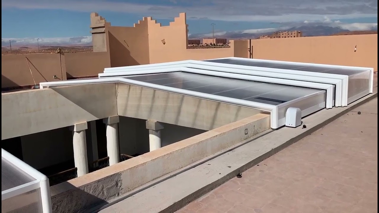 Mr Abri de Piscines   Dernier montage Ouarzazate