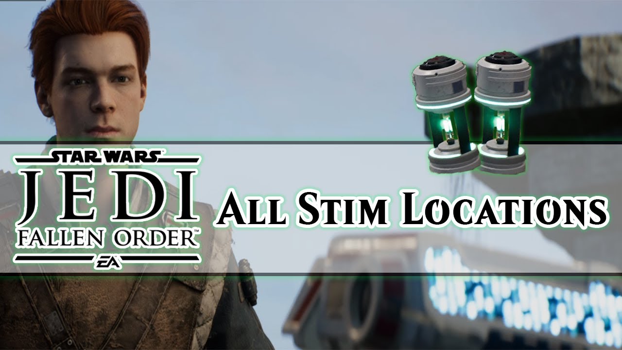 ALL STIM LOCATIONS GUIDE Star Wars Jedi Fallen Order Tips & Tricks