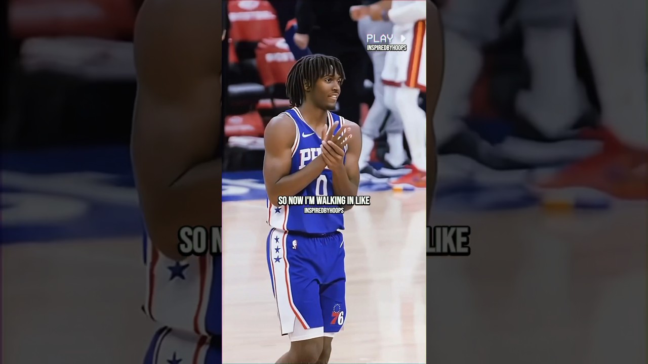 Tyrese Maxey On His Welcome To The NBA Moment 🤯👀