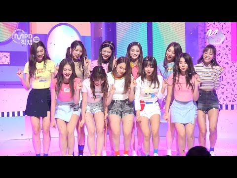 (+) [MPD직캠 4K] 아이오아이 직캠 너무너무너무 I.O.I VeryVeryVery Fancam @엠카운트다운_161020