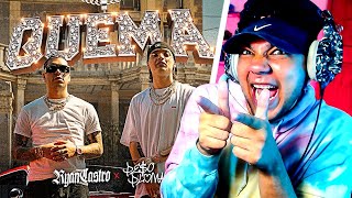 REACCIÓN a Ryan Castro, Peso Pluma - QUEMA 🔥 (Video Oficial)