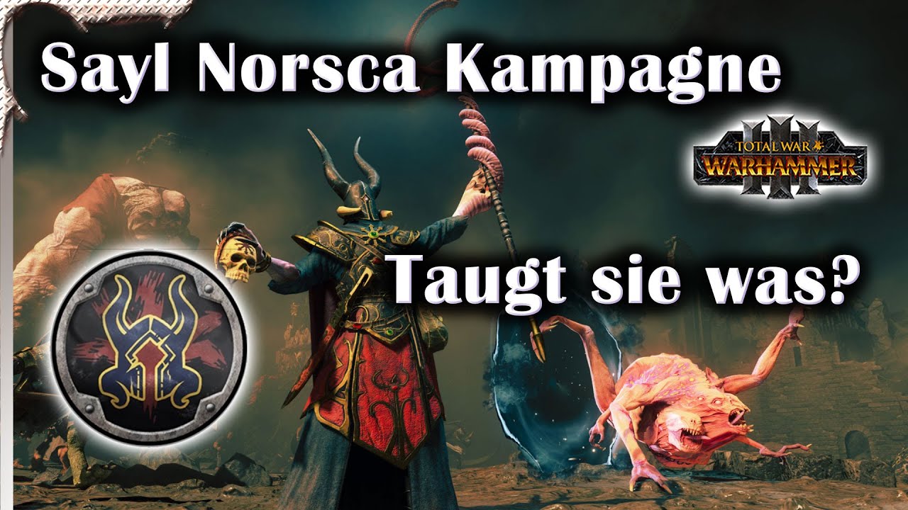 Sayl NORSCA- Kampagne für Total War: Warhammer 3