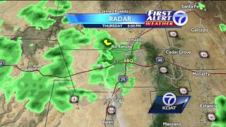 First Alert Weather: ABQ could see rain Thursday night